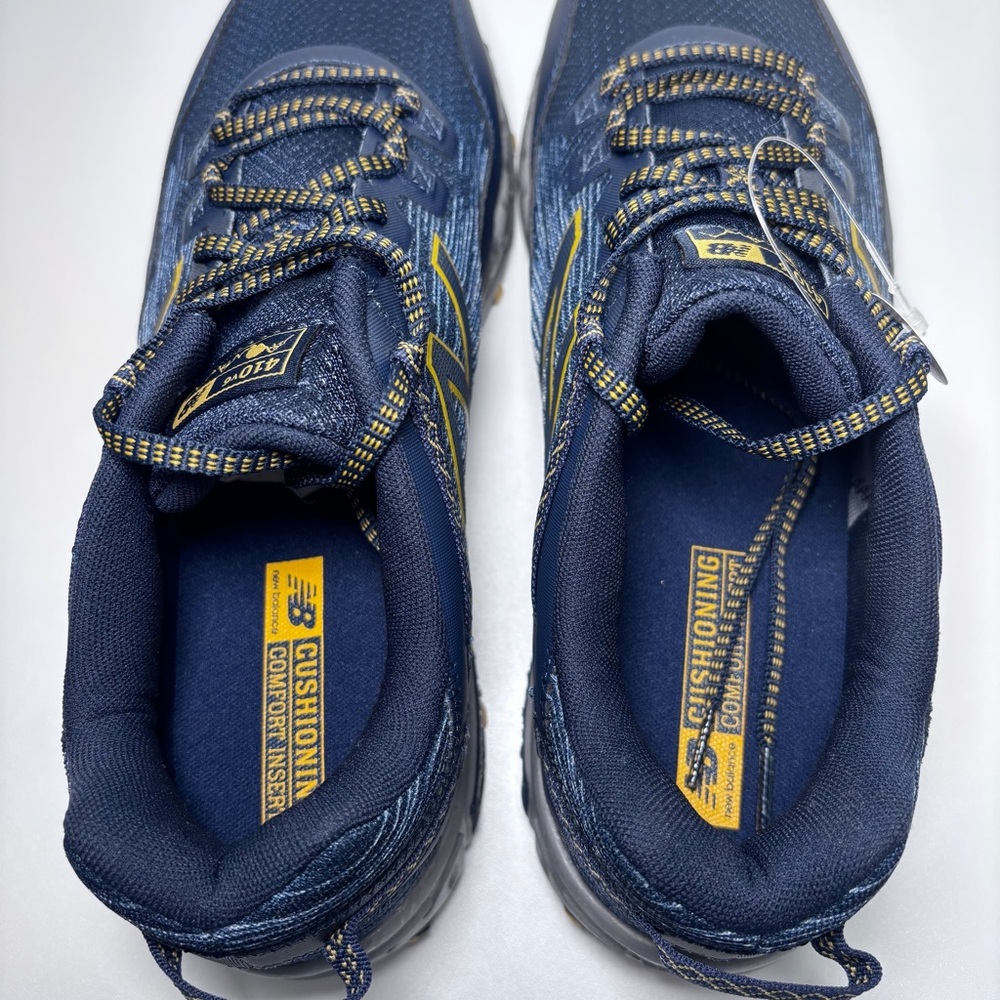 ✨SOLD New Balance Men's 410 V6 Navy Blue Trail Running Sneakers Size 11.5 Wide - Picture 6 of 10